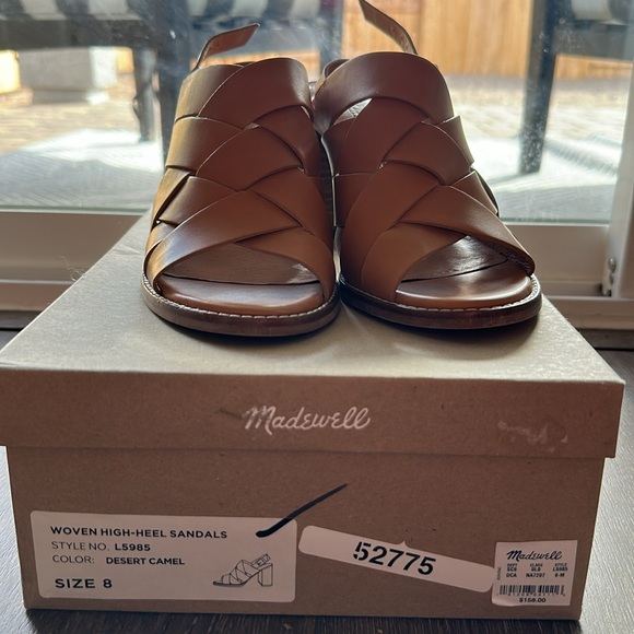 Madewell women’s heeled sandal size 8 - Picture 7 of 7